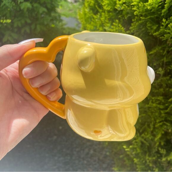 Yellow Care Bears Mug with Sunshine - Ceramic Care Bears Mug - New! - Picture 3 of 9